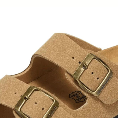 GRW Women Orthopedic Sandals Suede Non Slip Cork Comfortable Flip Flops GroovyWish