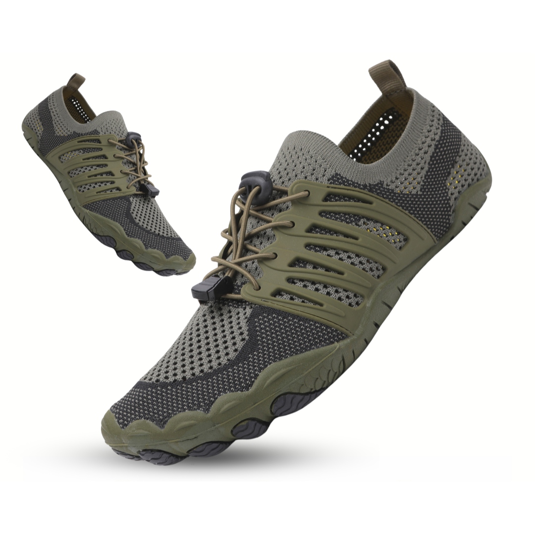 GRW Ortho Barefoot Men Shoes | Free Move, Natural Comfort Casual Outdoor Shoes GroovyWish