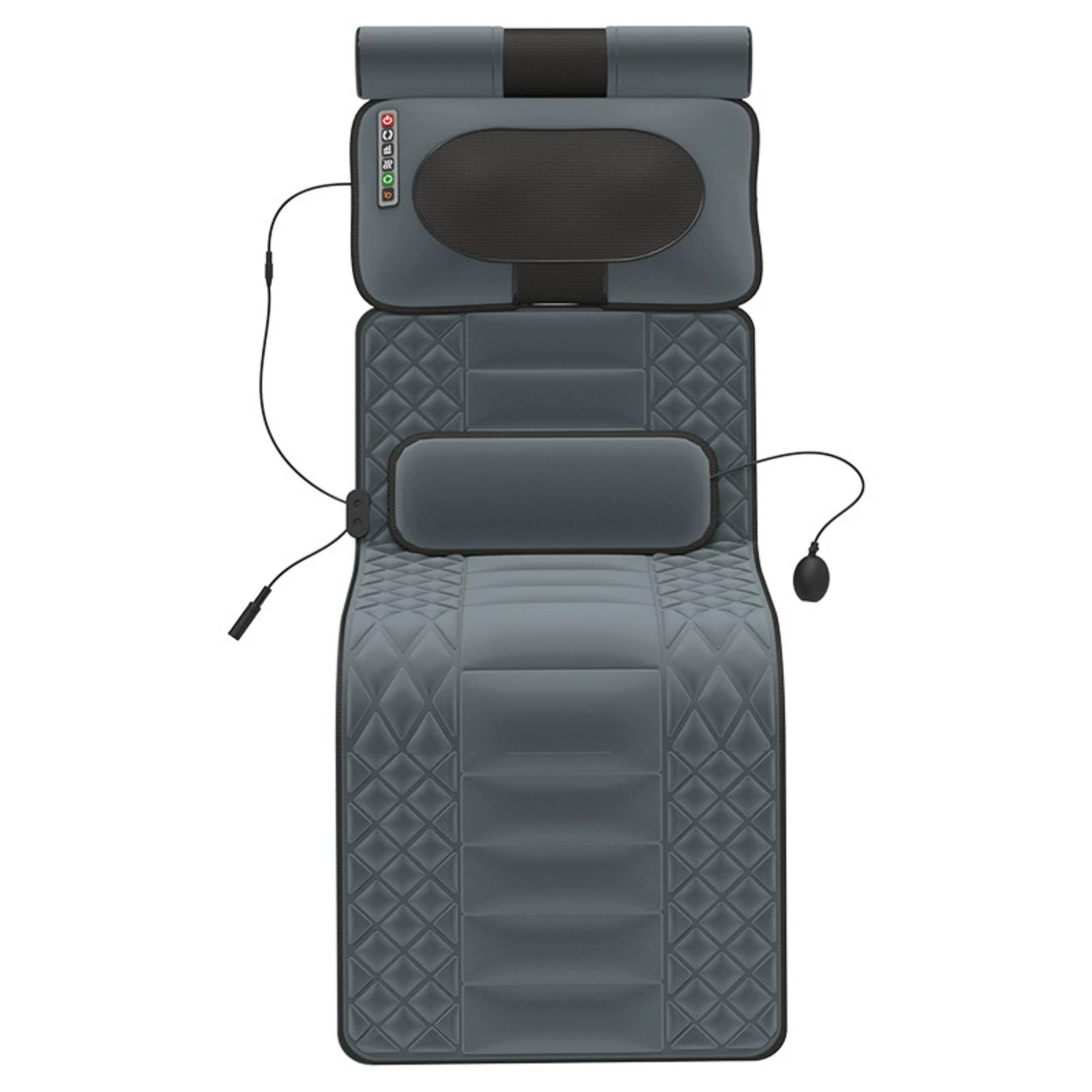 Smart Full Body Massage Mat with Heat, Vibration, Infrared Light & Herbal Pouch