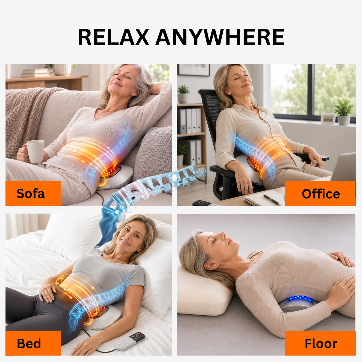 Waist Lumbar Massager GroovyWish