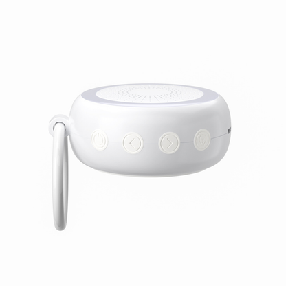 White Noise Machine with 22 Soothing Sounds & Golden Breathing Light, Portable Design