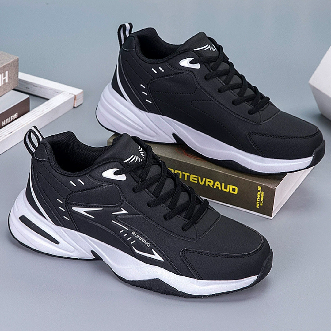 GRW Men Orthopedic Shoes Leather Waterproof Comfy Cushioned Heels New Design