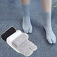 GRW Unisex Socks Breathable Prevent Bunion Comfortable Two Toes Socks