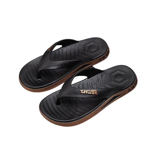 GRW Men Arch Support Sandals Flip-flops Summer Beach Non-slip Durable