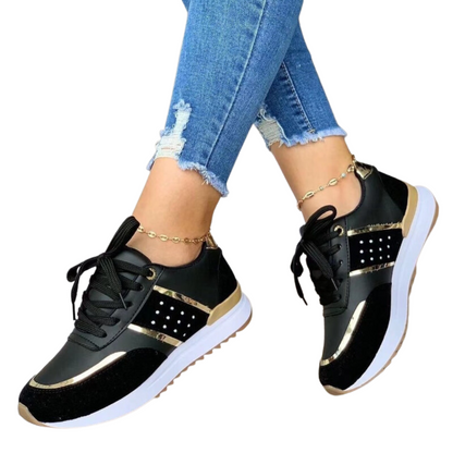 GRW Orthopedic Shoes Women Sneakers Platform Leather Running Summer