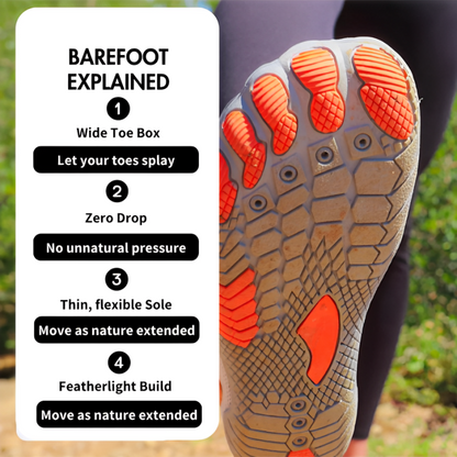 GRW Ortho Barefoot Women Shoes | Natural Movement & Ultra-Flexible Lightweight Everyday Shoes