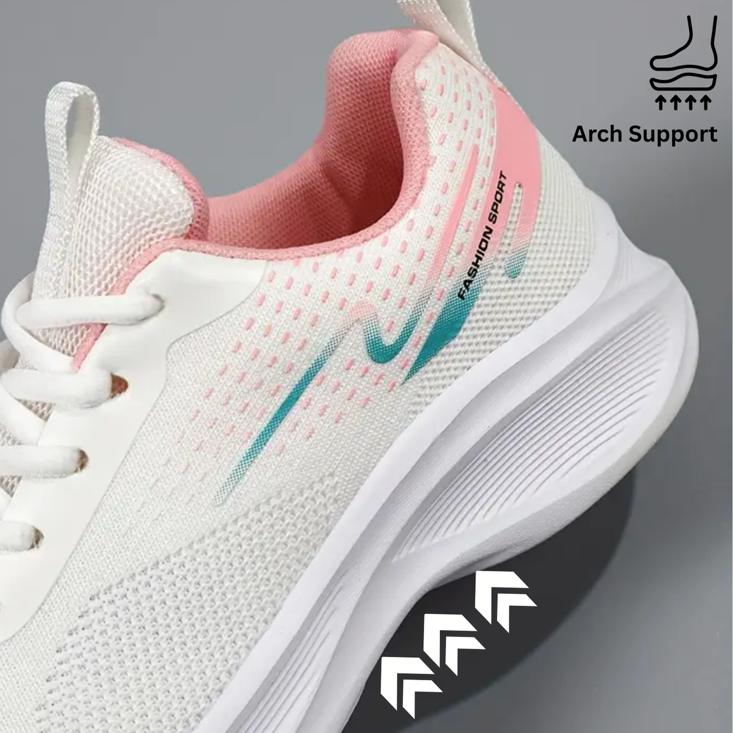 GRW Ortho Women Shoes Lightweight, Soft Sole, All-Day Support Comfort Walking Sneakers GroovyWish