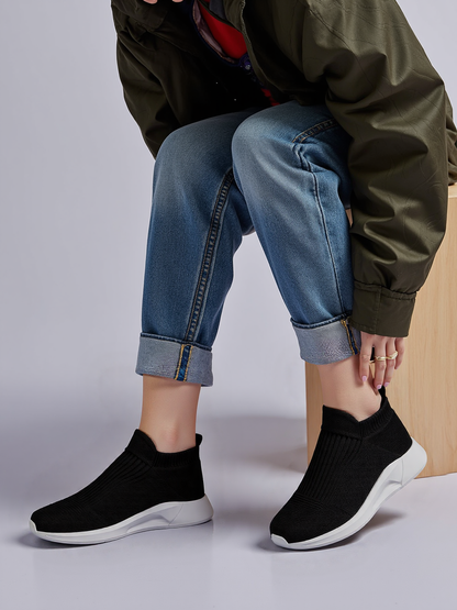 GRW Orthopedic Men Shoes Breathable Walking Slip-on Sock Gym Casual Shoes