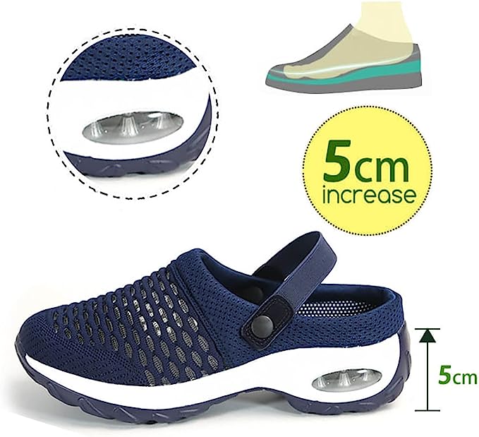 GRW Women Orthopedic Slippers Arch Support Breathable Air Cushion Non-Slip Slippers