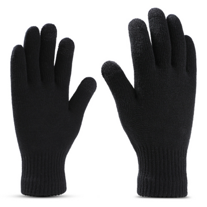 GRW Set Scarf, Hat and Glove  for Men and Women Warm Knit Winter