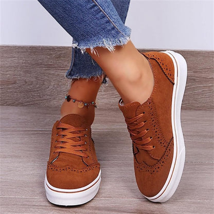 GRW Best Orthopedic Women Shoes Comfy Anti-shock Round Toe Sneakers Vintage Design