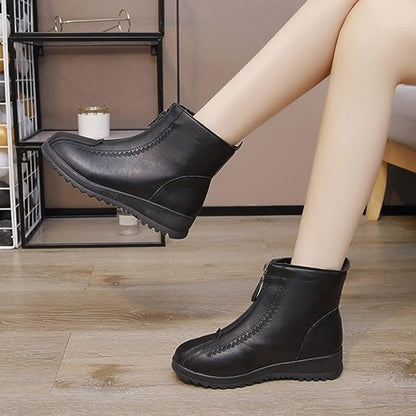 GRW Orthopedic Women Boots Arch Support Warm Water-Resistant Ankle Boot