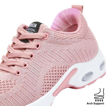 GRW Orthopedic Pain-Relief Women’s Air Cushion Arch Support Comfort Shoes for All-Day Wear GroovyWish