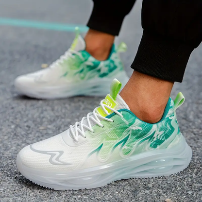 GRW Men Orthopedic Shoes Comfortable Shock-absorbing Heel Sneakers