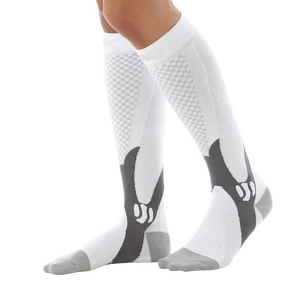 GRW Compression Socks Unisex Anti-cramping Breathable Knee-high Stockings