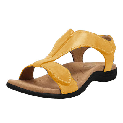 GroovyWish Retro Arch Support Flip-flops T-strap Women Flat Orthopedic Sandals