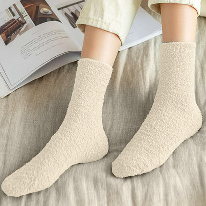 GRW Fuzzy Socks Warm Winter Unisex Stockings