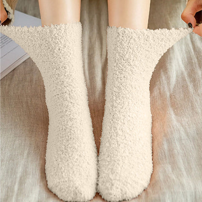 GRW Fuzzy Socks Warm Winter Unisex Stockings