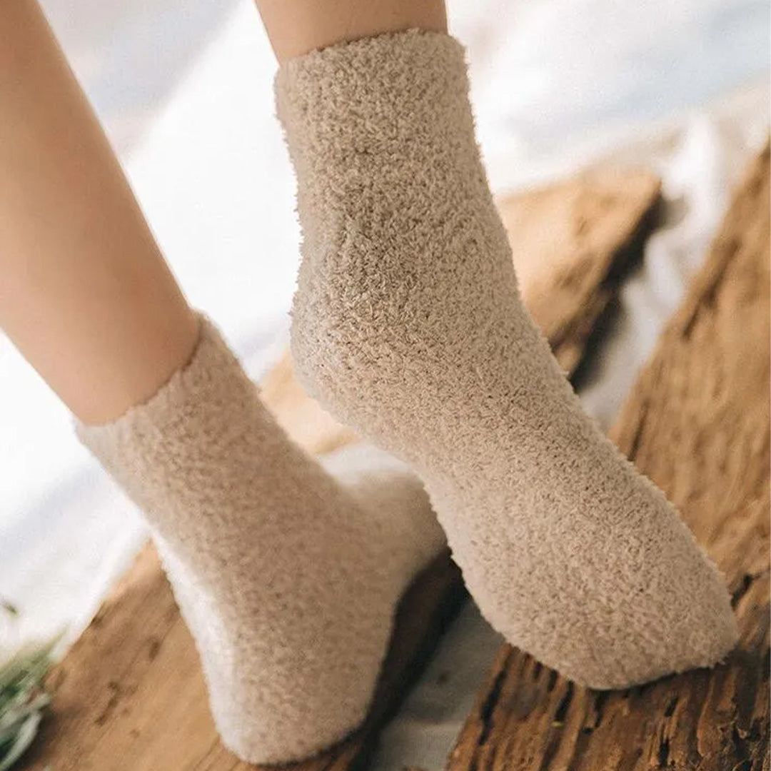 GRW Fuzzy Socks Warm Winter Unisex Stockings