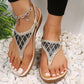 GRW Women Crystal Rhinestones Sandal Arch Support Breathable Elastic Anti Slip