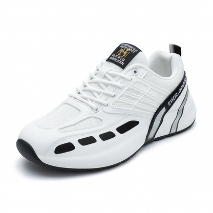 GRW Men Orthopedic Shoes Anatomical  Arch Support Comfort Leather All-day Walking Sneaker