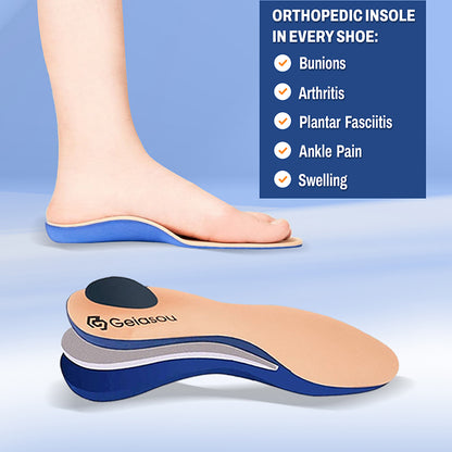 GRW Orthopedic Women Shoes Arch Support Breathable Non-Slip Walking