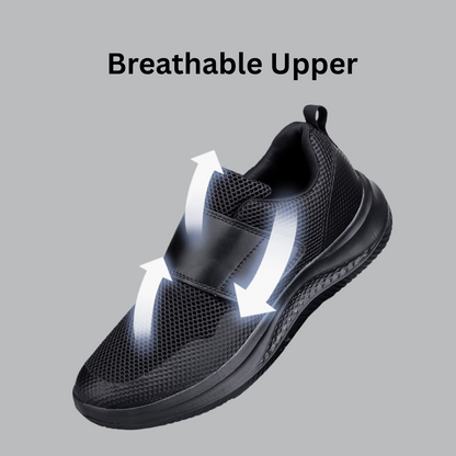 GRW Men Orthopedic Shoes Comfortable Pain-relief Diabetic Arch-support Airy Mesh Casual Walking