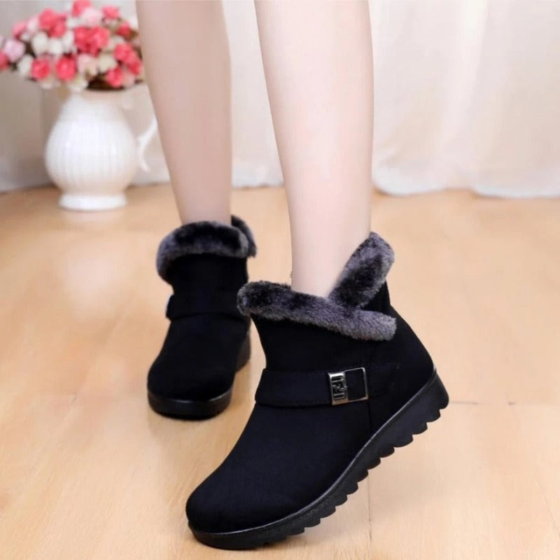 GRW Orthopedic Women Boots Super Warm Fur Lined Comfortable Winter Boots