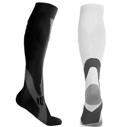 GRW Compression Socks Unisex Anti-cramping Breathable Knee-high Stockings