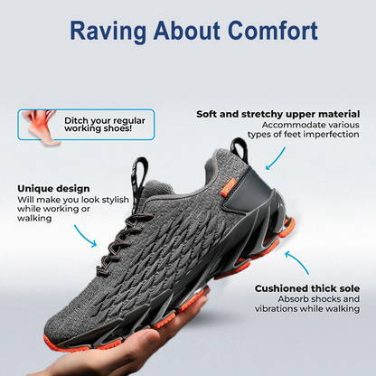 Groovywish Men Orthopedic Shoes Athletic Sneakers