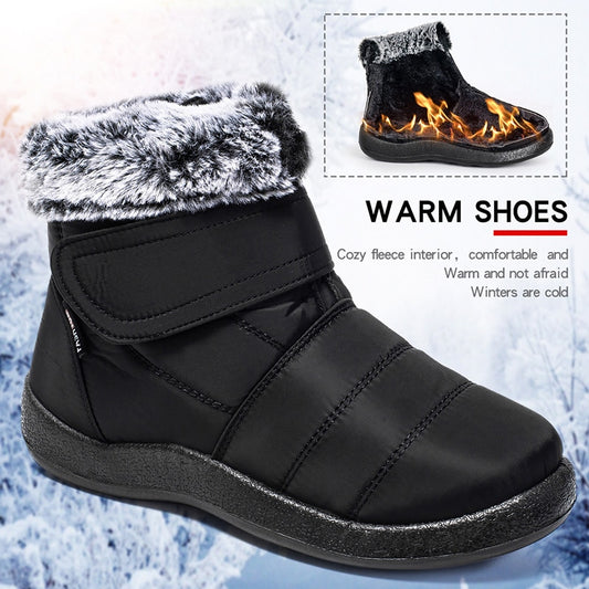 GRW Orthopedic Winter Boots Warm Snow Ankle Waterproof Non Slip Boots