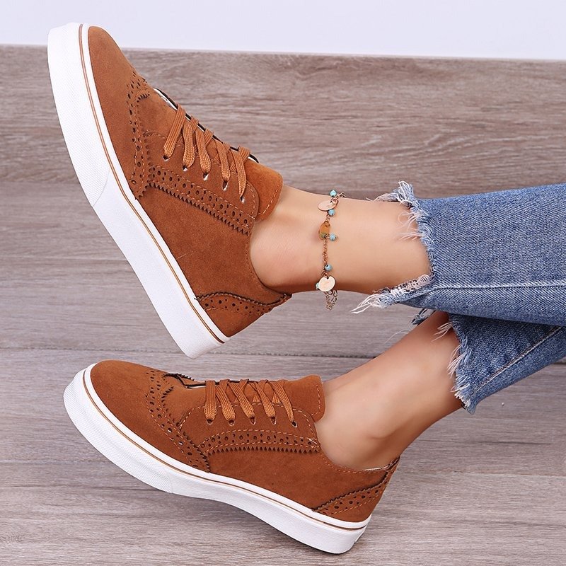 GRW Best Orthopedic Women Shoes Comfy Anti-shock Round Toe Sneakers Vintage Design