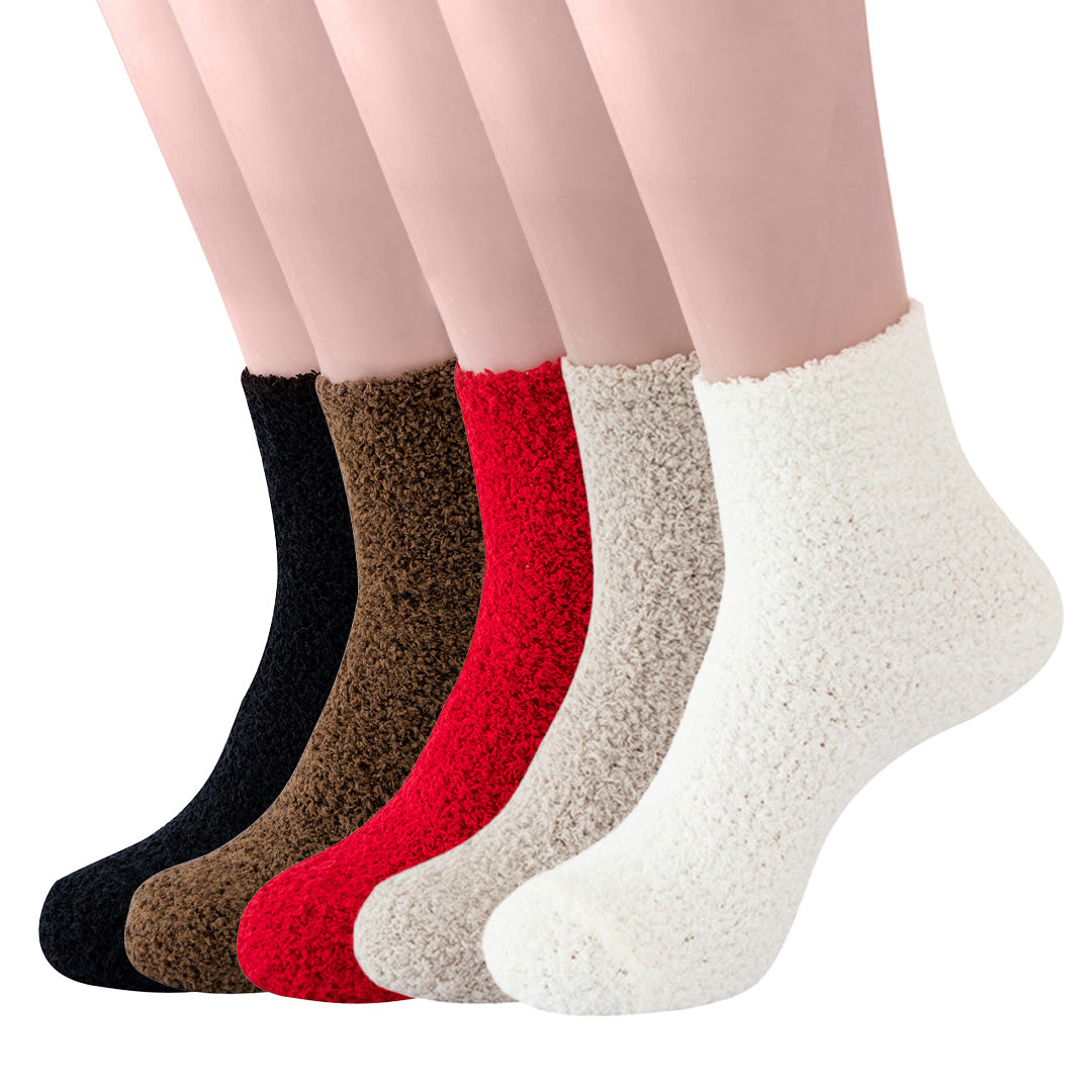 GRW Fuzzy Socks Warm Winter Unisex Stockings