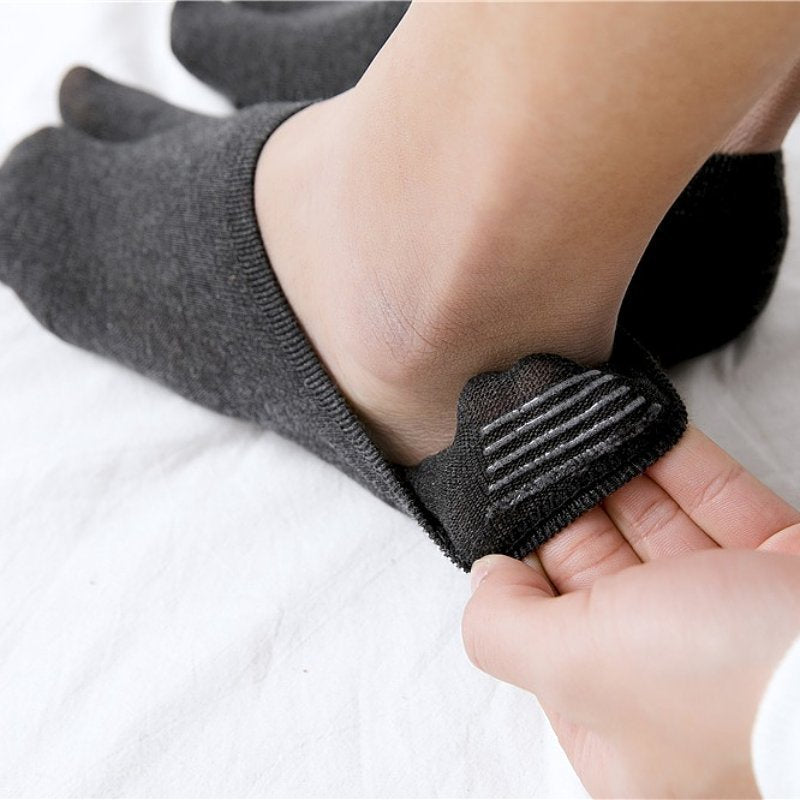 GRW Breathable Bunion Socks Unisex Antislip Comfy Elastic Fit Separated Toe Stockings