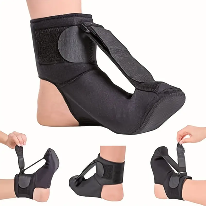 GRW Plantar Fasciitis Night Splint Soft Stretching Brace Compression Sleeve For Pain Support
