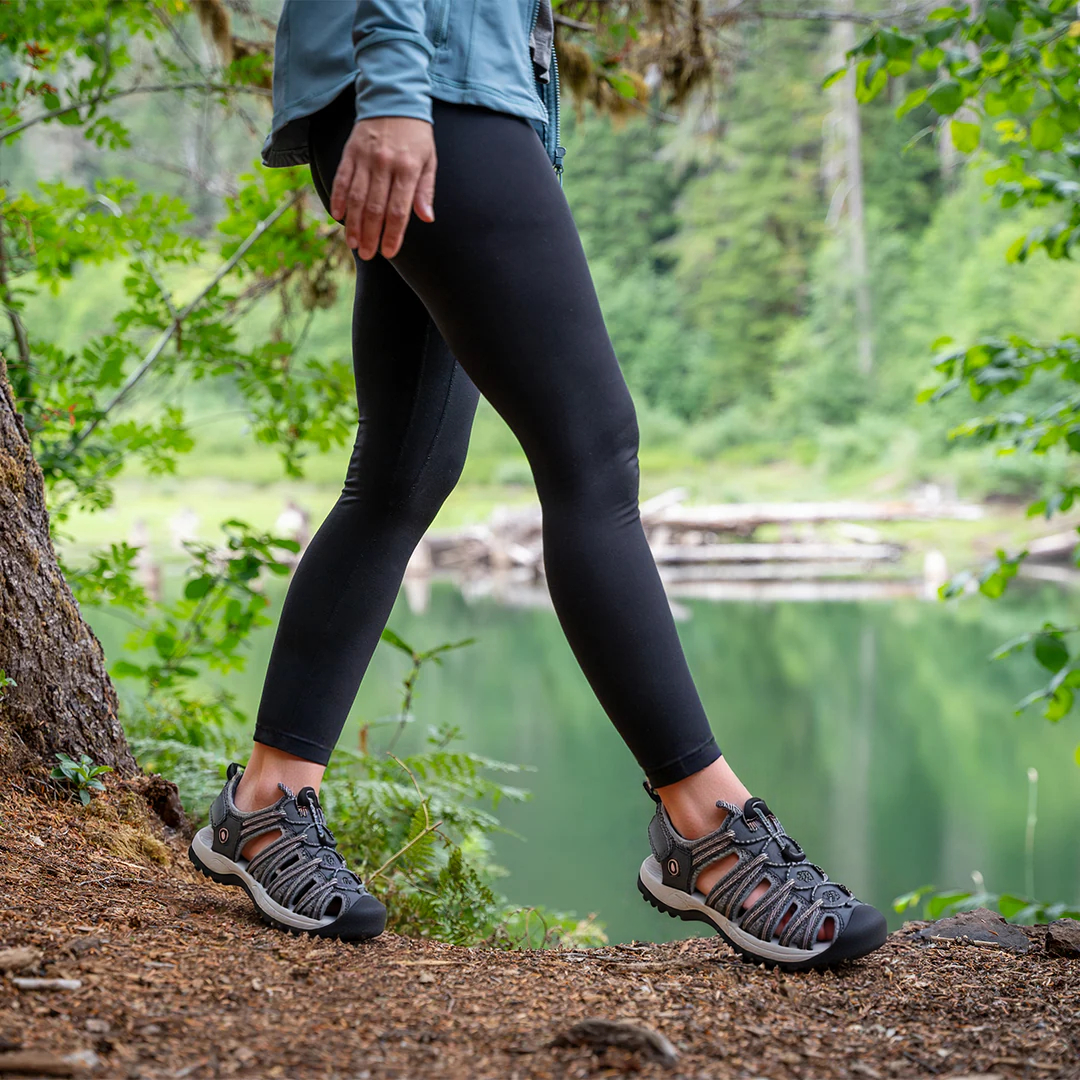 GRW Women Orthopedic Sandals Arch-support Comfortable Leather Gladiator Mesh Hiking Summer