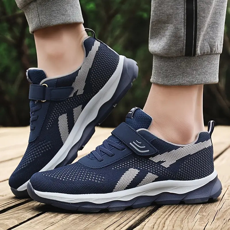 GRW Women’s Orthopedic Shoes Arch-Support Breathable Lightweight Non-Slip Knitted Mesh Sneakers