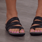 GRW Best Walking Orthopedic Sandals For Bunion Women Waterproof Memory Foam Slides Summer