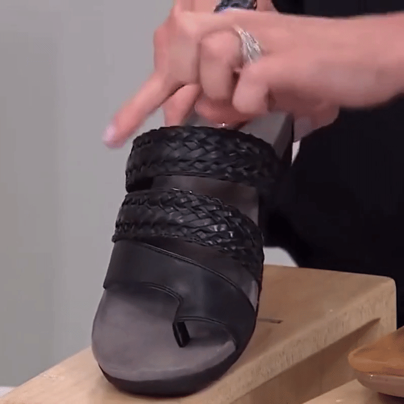 GRW Best Walking Orthopedic Sandals For Bunion Women Waterproof Memory Foam Slides Summer