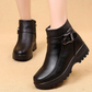 GRW Orthopedic Women Ankle Boots Arch Support Warm Waterproof Genuine Leather Fashion