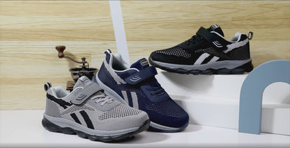 GRW Women’s Orthopedic Shoes Arch-Support Breathable Lightweight Non-Slip Knitted Mesh Sneakers