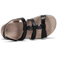 GRW Women Orthopedic Sandals Comfy Flat Velcro Round Toe Sandals Leisure Summer