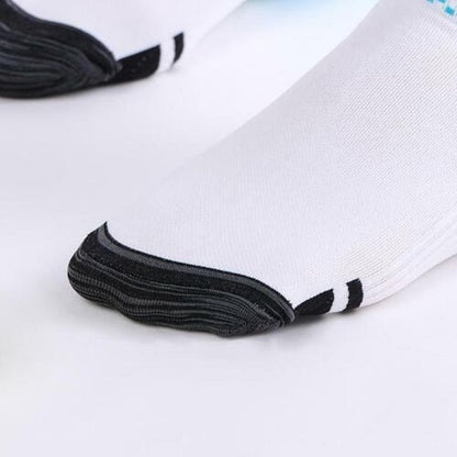 GRW Women Compression Ankle Socks Heel Support Smooth Breathable Cotton Casual