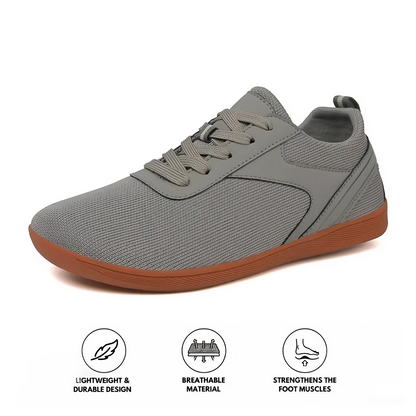 GRW Ortho Men Barefoot Shoes | Natural Mobility, Lightweight and Flexible Minimalist Casual Shoes