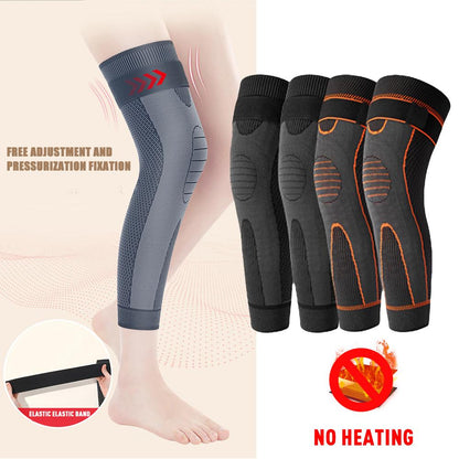 GRW Ultra Knee Pads Long Compression Sleeve Support Fitness Gear Leg Brace Protector (1 Pc)