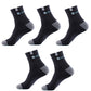 GRW Combo 5 Pairs Diabetic Men Socks Bamboo Fiber Breathable Multiple Colors Extra Comfort