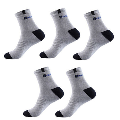 GRW Combo 5 Pairs Diabetic Men Socks Bamboo Fiber Breathable Multiple Colors Extra Comfort