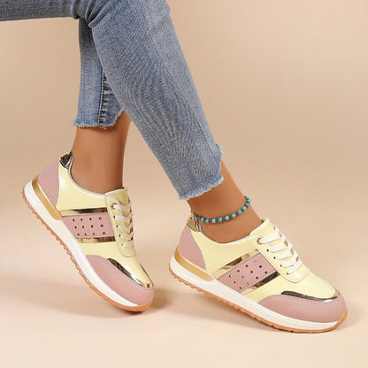 GRW Orthopedic Shoes Women Sneakers Platform Leather Running Summer