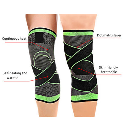 GRW (1 PC) Short Cross Knee Pads Leg Support Braces For Arthritis