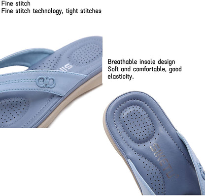 Groovywish Orthopedic Women Sandals Soft Sole Massage Casual Summer Beach Flip-flops